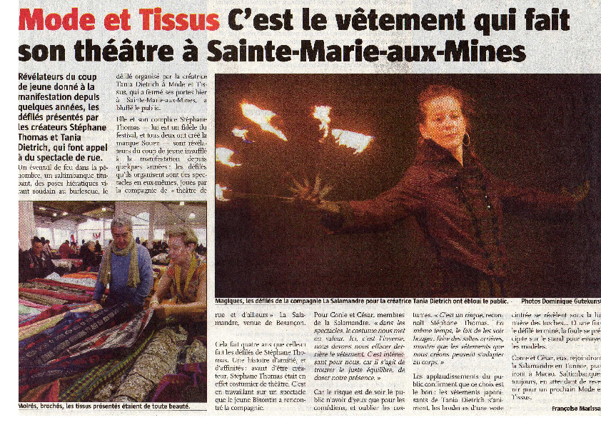 Mode et Tissus